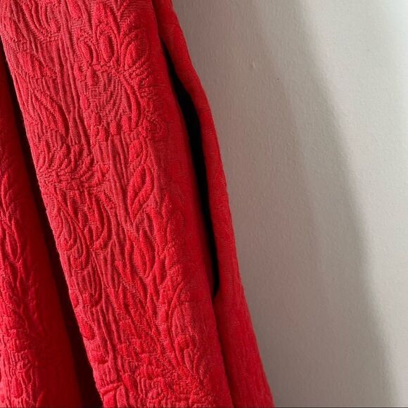 MOULINETTE Soeurs -Lipstick Red Nipped Dress - Picture 12 of 16